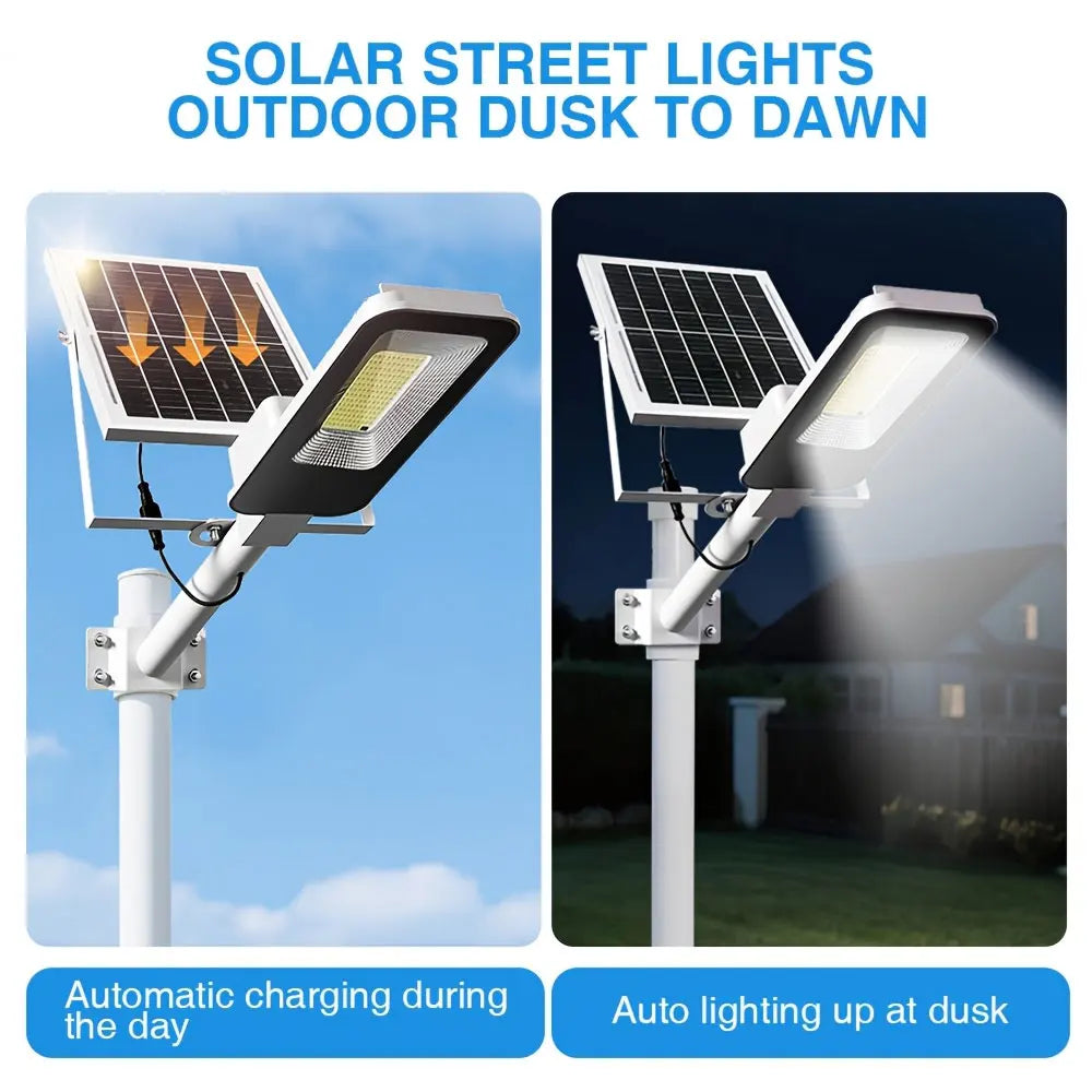 Commercial Outdoor Solar Street And Wall Lights With Automatic Sensors