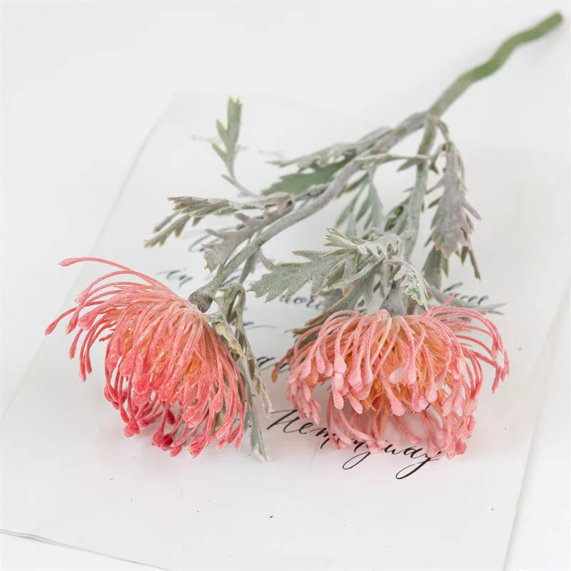 Lifelike Artificial Large Spider Chrysanthemum Flower Home Room Decor Fake Flower For Wedding Christmas Easter Tabel Floral
