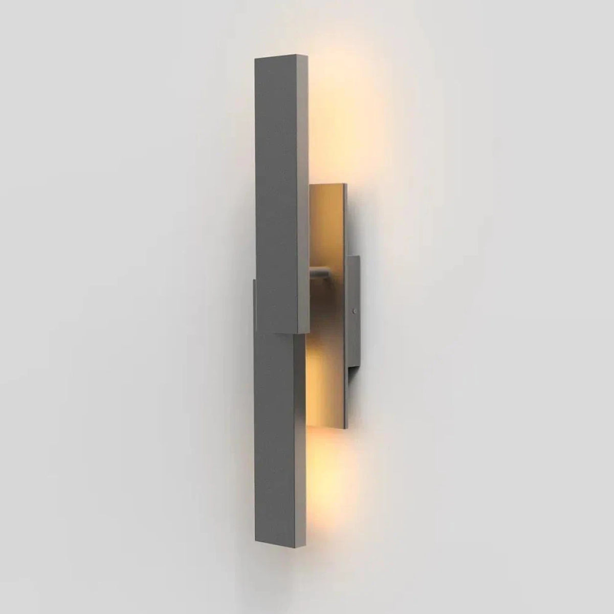 Dimmable LED Smart Outdoor Aluminum Wall Light Fixture