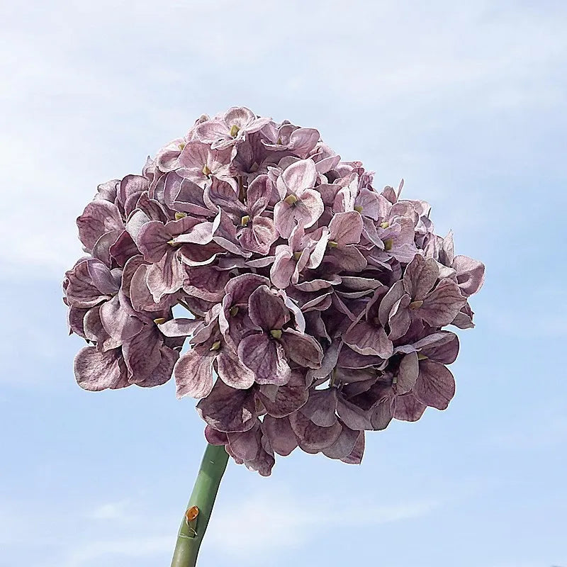 48cm Artificial European Retro Flower Hydrangea Branch DIY Wedding Bouquet Room Home Table Decoration Floral Photography Props