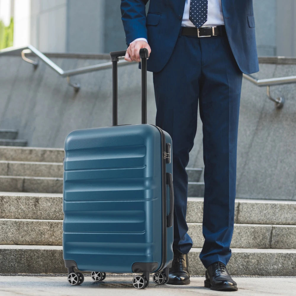 ABS Hardshell Luggage Set With Spinner Wheels For Travel