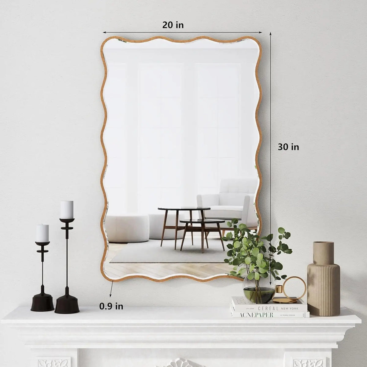 Shyfoy Classic Decorative Wall Mirror For Modern Interior