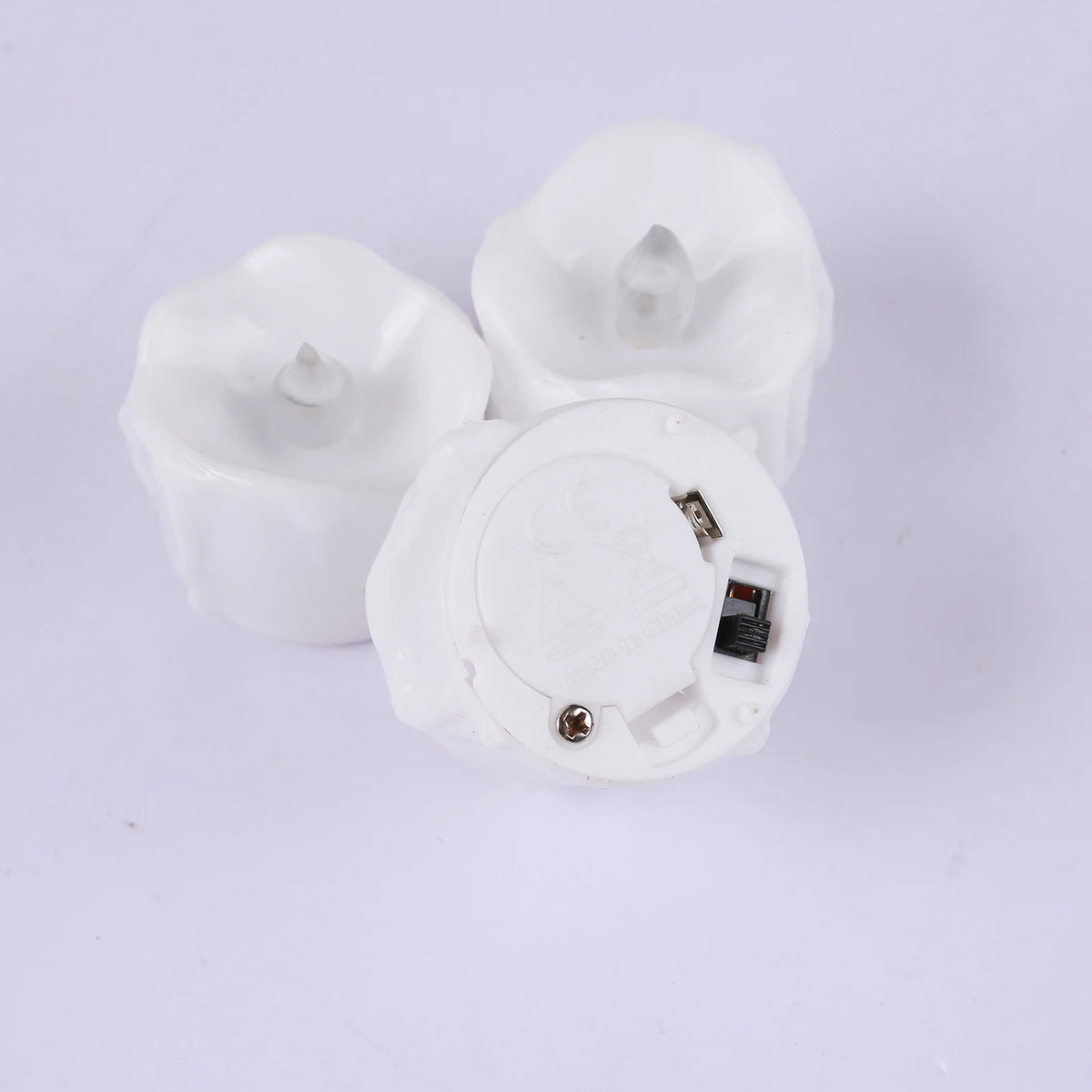 Realistic Flickering Flameless LED Votive Candles for Home Decor