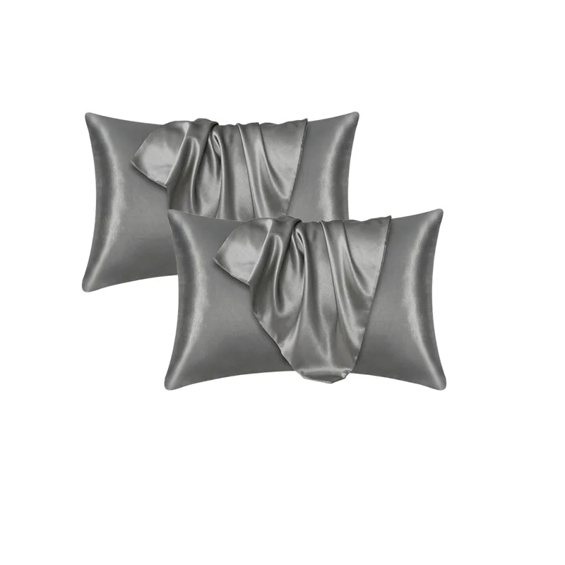 100% Silk Pillowcase Pillow Cover Silky Satin Hair Beauty Pillowcase Comfortable Pillow Case Home Decor Pillow Covers.