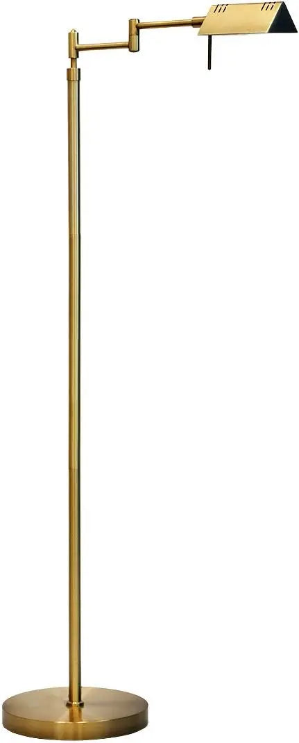 Adjustable Dimmable LED Pharmacy Floor Lamp With Swing Arms