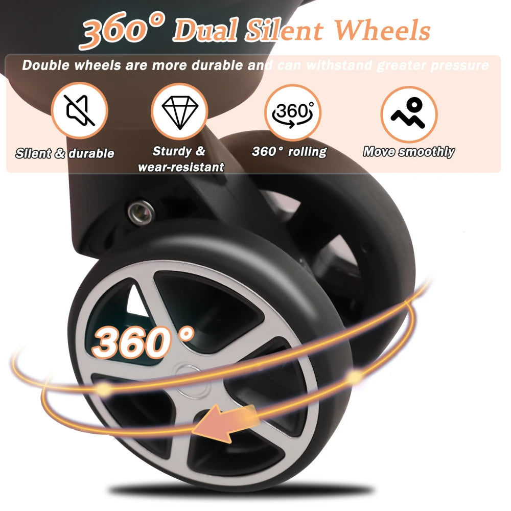 Hardshell ABS Luggage With Spinner Wheels And Packing Cubes