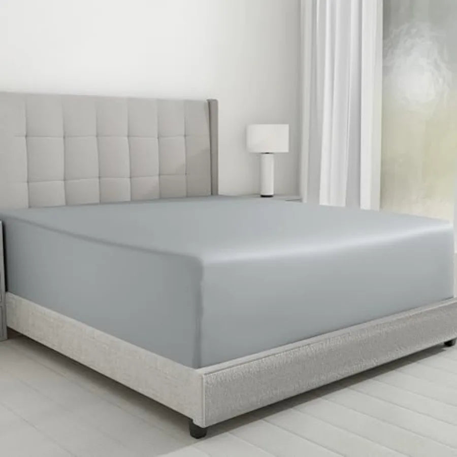 Soft Deep Pocket Fitted Sheet With Smooth Sateen Weave