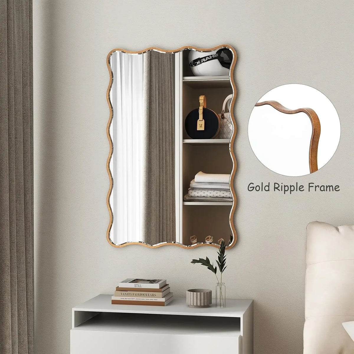 Shyfoy Classic Decorative Wall Mirror For Modern Interior