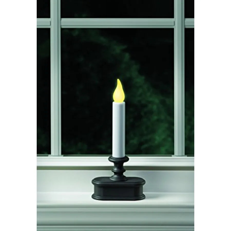 Battery Operated Led Dusk To Dawn Window Candle Set