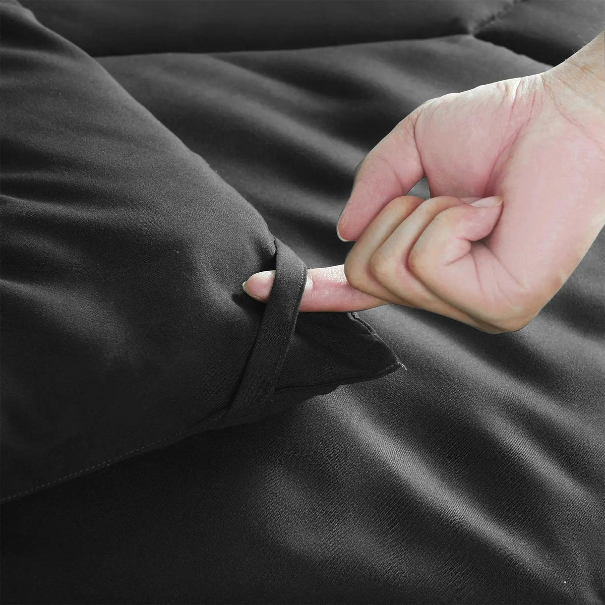 Modern Microfiber Comforter Set With Sheets Complete Bedding Set