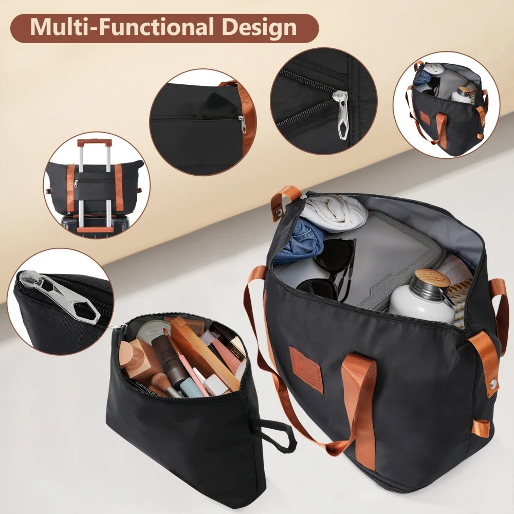 Expandable Hardshell Luggage Set With Spinner Wheels And TSA Lock