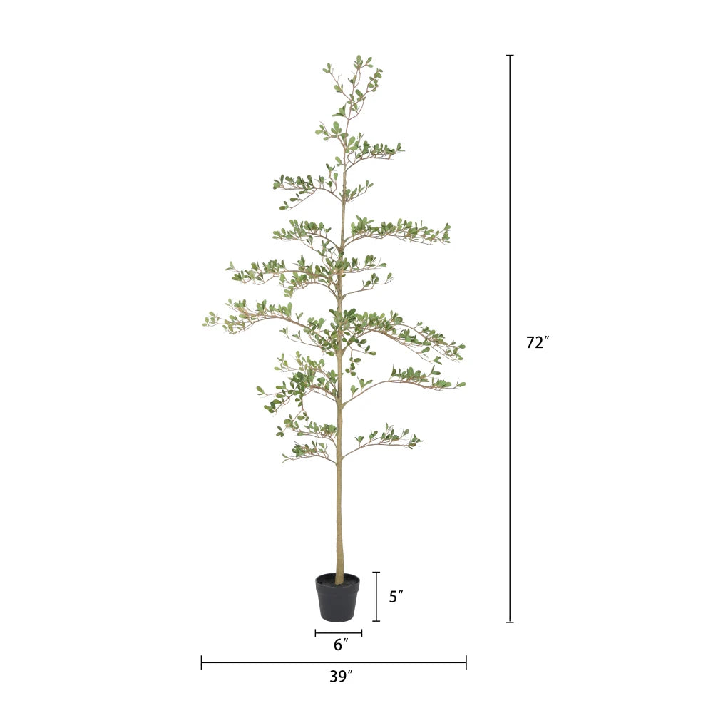 Artificial Olive Tree Faux Potted Plant Indoor Outdoor Decor