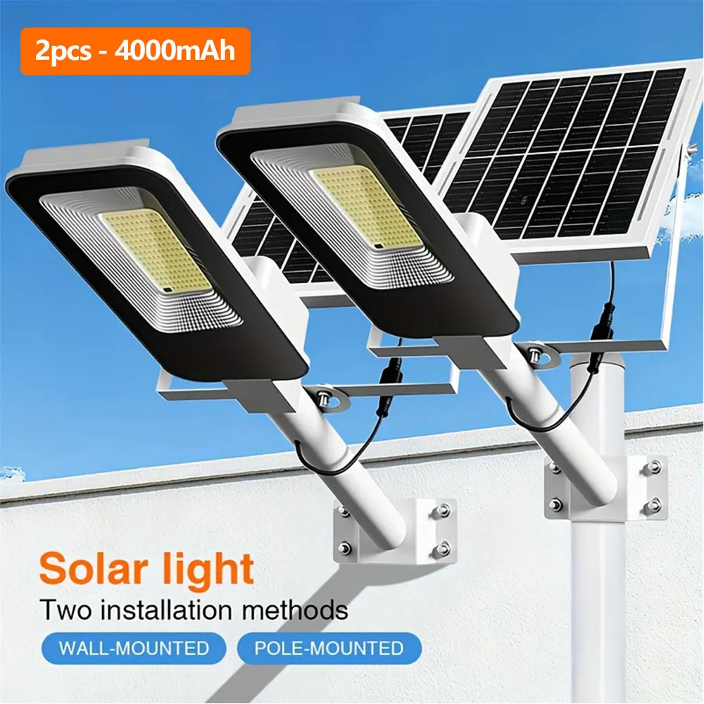 Commercial Outdoor Solar Street And Wall Lights With Automatic Sensors