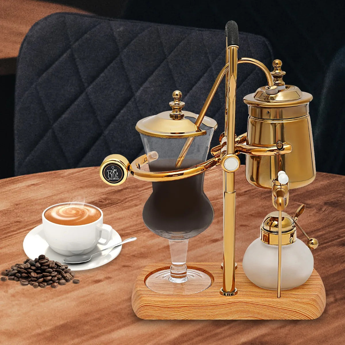 Sweetmile Borosilicate Glass Vacuum Siphon Coffee Maker Brewing Set