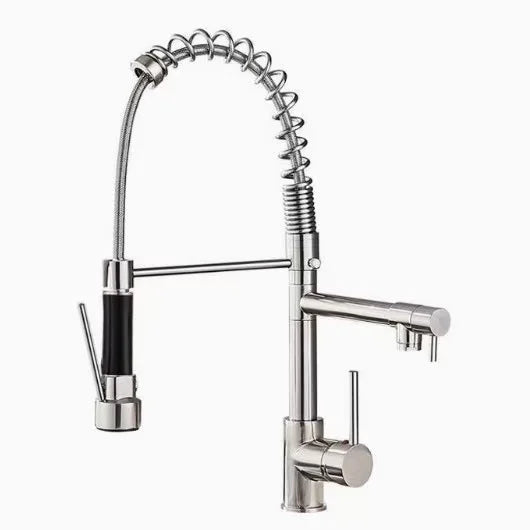 DQOK Stainless Steel Pull Down Kitchen Sink Faucet