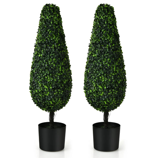 Lifezeal Artificial Tower Topiary Tree Indoor Outdoor Garden Decor