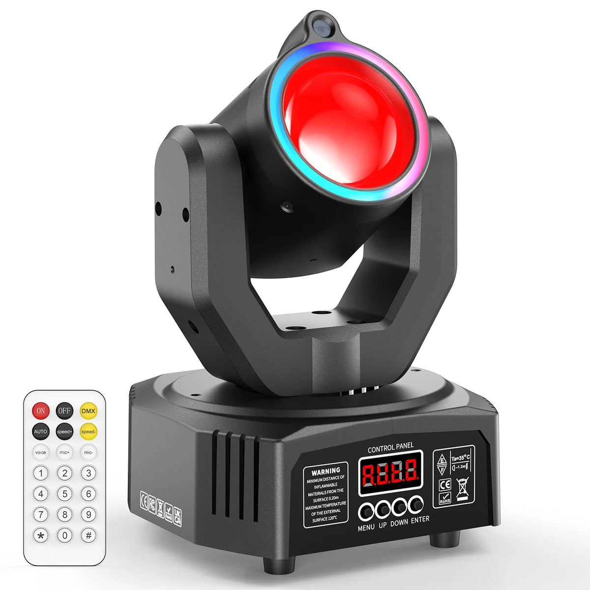 U'King LED Moving Head Spot Beam DMX Stage Lighting Effect
