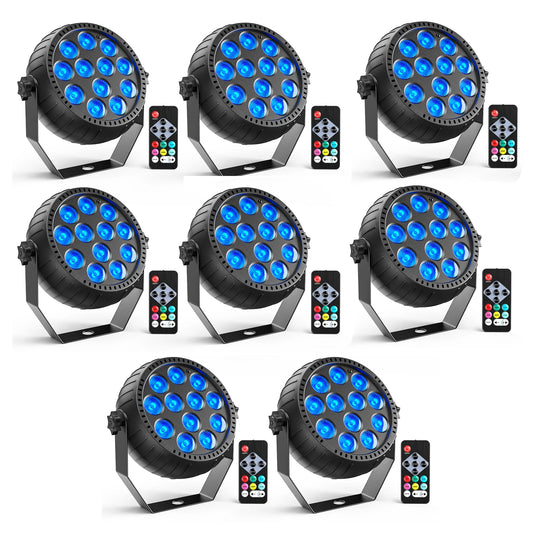 Somspot RGB Par Lights for DJ Stage and Party Lighting