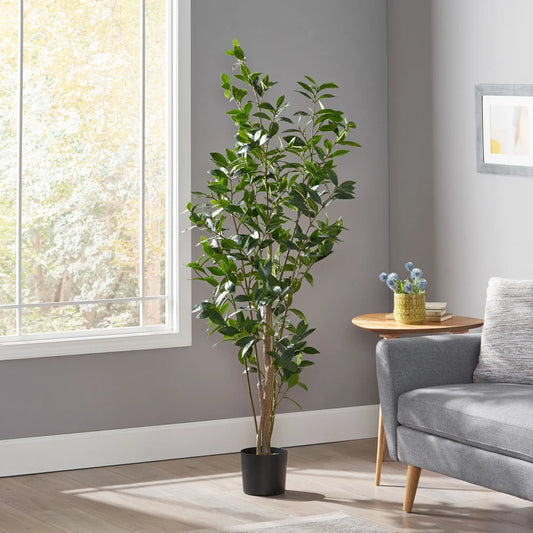 Lifelike Artificial Laurel Tree Faux Greenery For Home Decoration