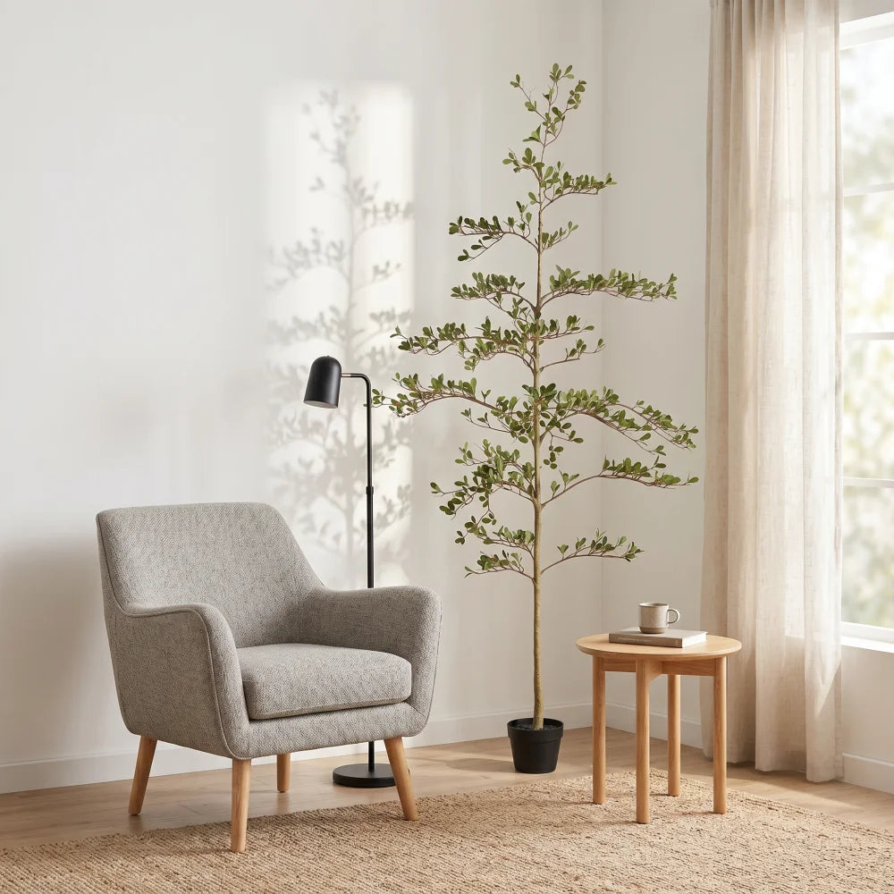Artificial Olive Tree Faux Potted Plant Indoor Outdoor Decor