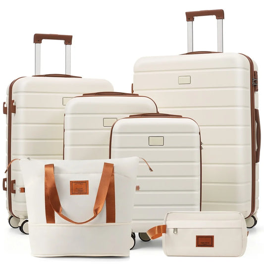 Hardside Luggage Set With TSA Lock And Travel Duffel