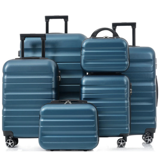 ABS Hardshell Luggage Set With Spinner Wheels For Travel
