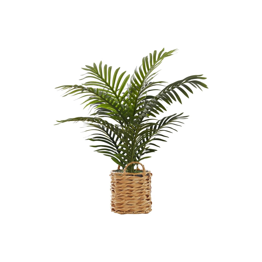 Artificial Palm Plant Faux Real Touch Potted Indoor Home Decor