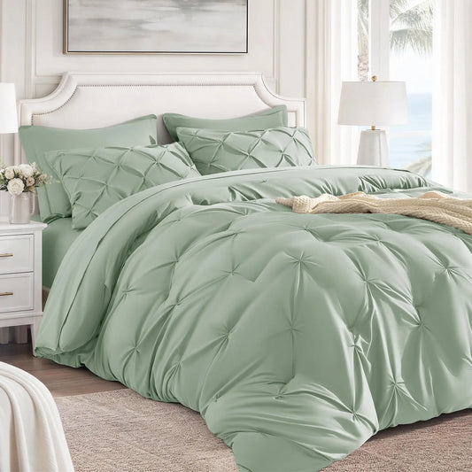 Luxury Microfiber Comforter Bedding Set With Sheets And Pillowcases