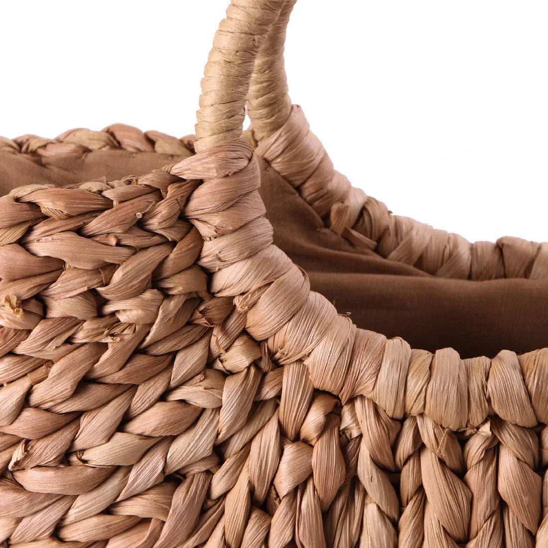 YYW Handmade Woven Straw Beach Bucket Tote Bag For Women