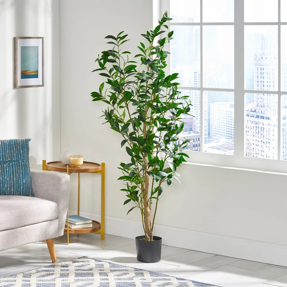 Lifelike Artificial Laurel Tree Faux Greenery For Home Decoration