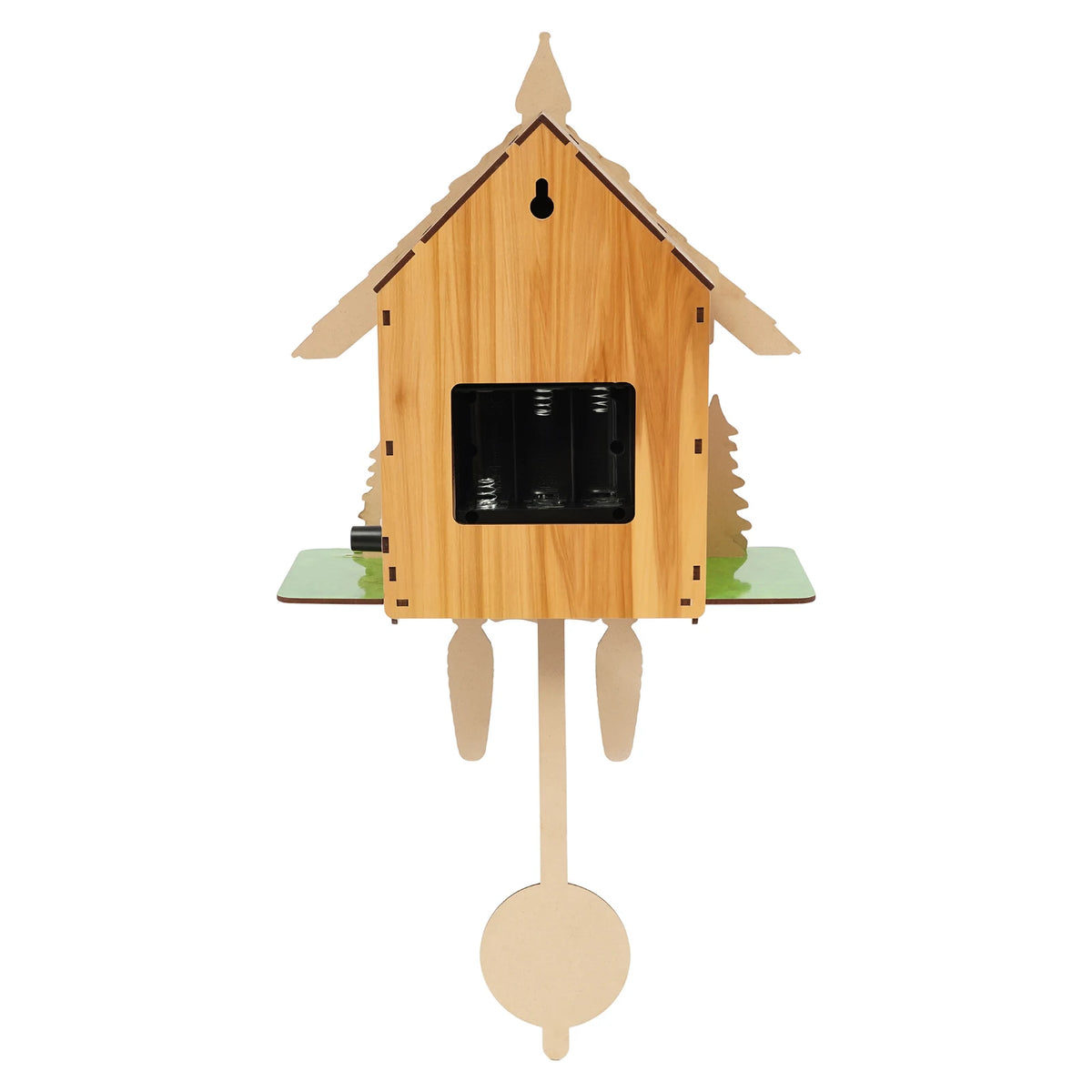Decorative Wooden Wall Mount Analog Chime Cuckoo Clock
