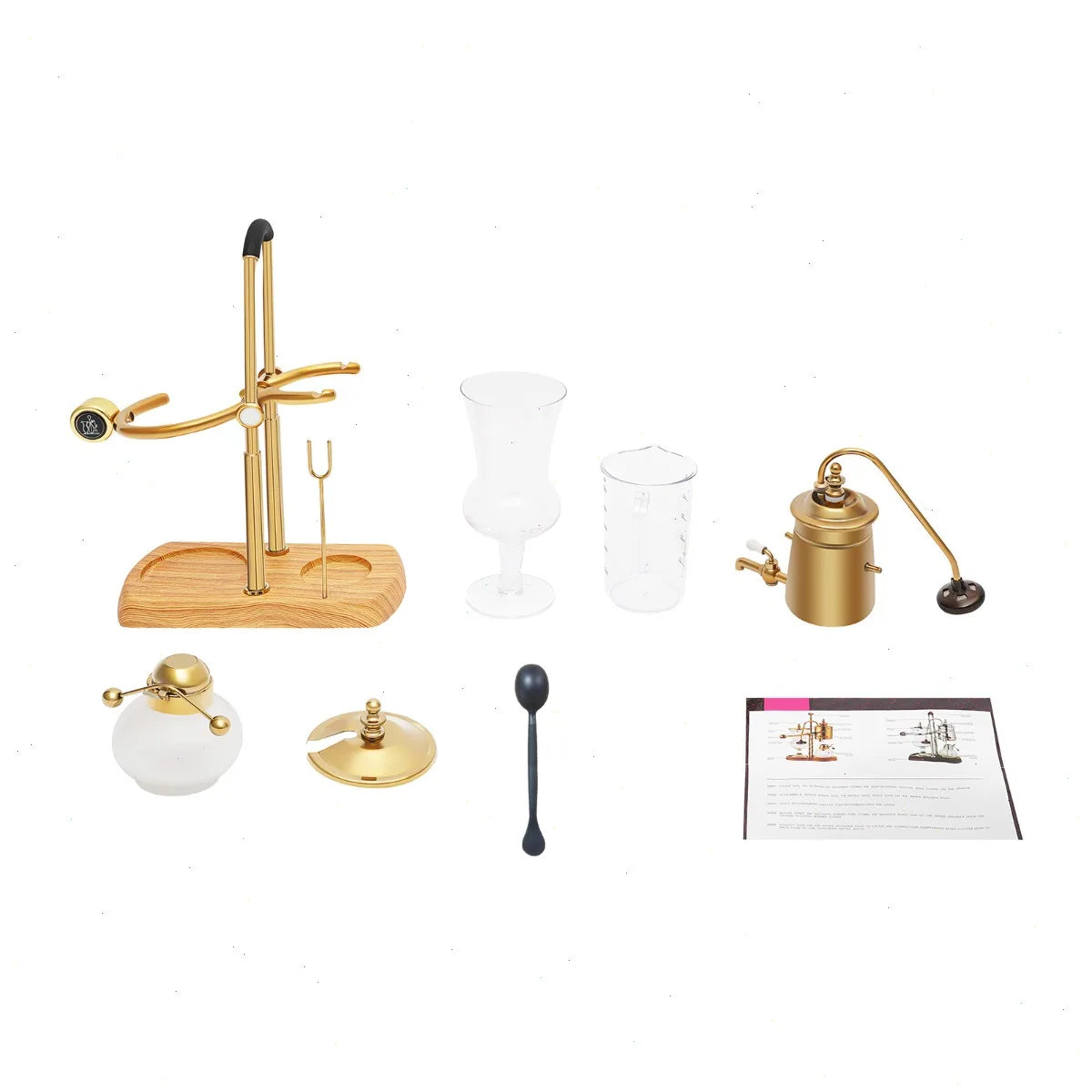Sweetmile Borosilicate Glass Vacuum Siphon Coffee Maker Brewing Set