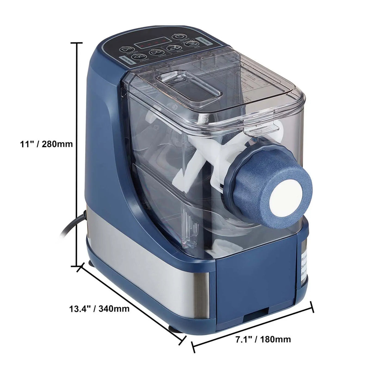 Automatic Electric Pasta Maker With 8 Noodle Shapes