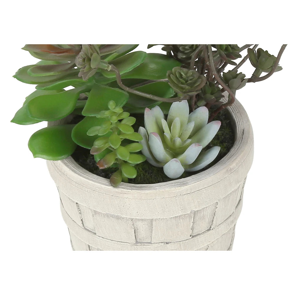Artificial Succulent Bonsai Plants Set For Indoor Home Decor