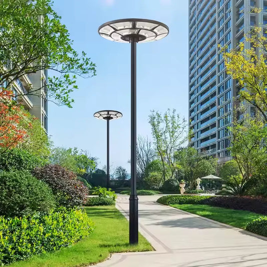 Morglad Solar UFO LED Street Lamp for Garden Landscape Lighting